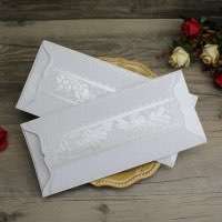 Embossing Invitation Card Cheap Invitation White Card Customized